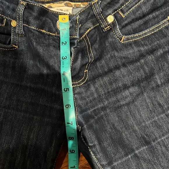 Roberto Cavalli  Made in Italy Denim shorts Fringe Detail Sz 30/34 - Picture 11 of 17